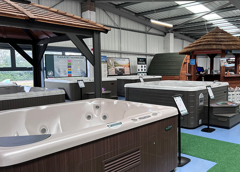 Hot Tub Showroom Near Lincolnshire